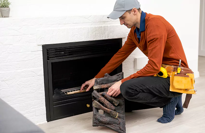 Wood Fireplace Repair in Allen, TX